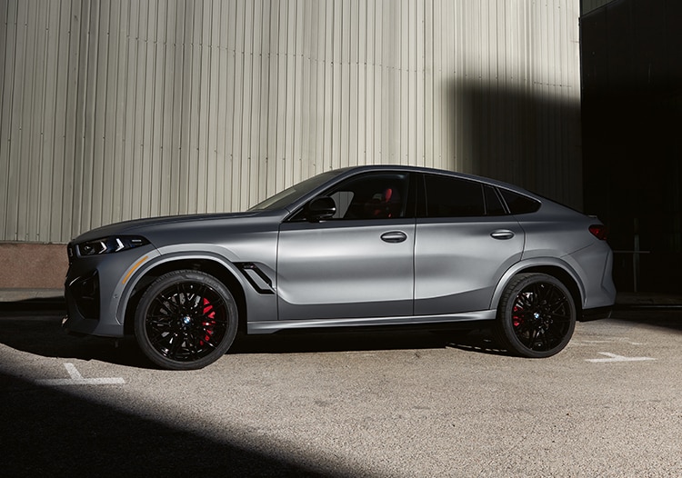 Powerful profile image of the 2026 BMW X6 M Competition